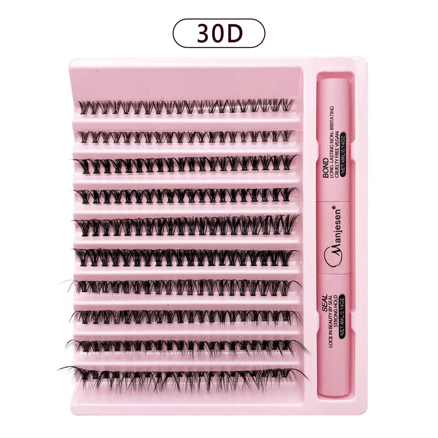 Eyelashes 200 PCS Clusters Lash Bond and Seal Makeup tools DIY Lashes Extension kit for gluing Lashes Gluing Glue Accessories