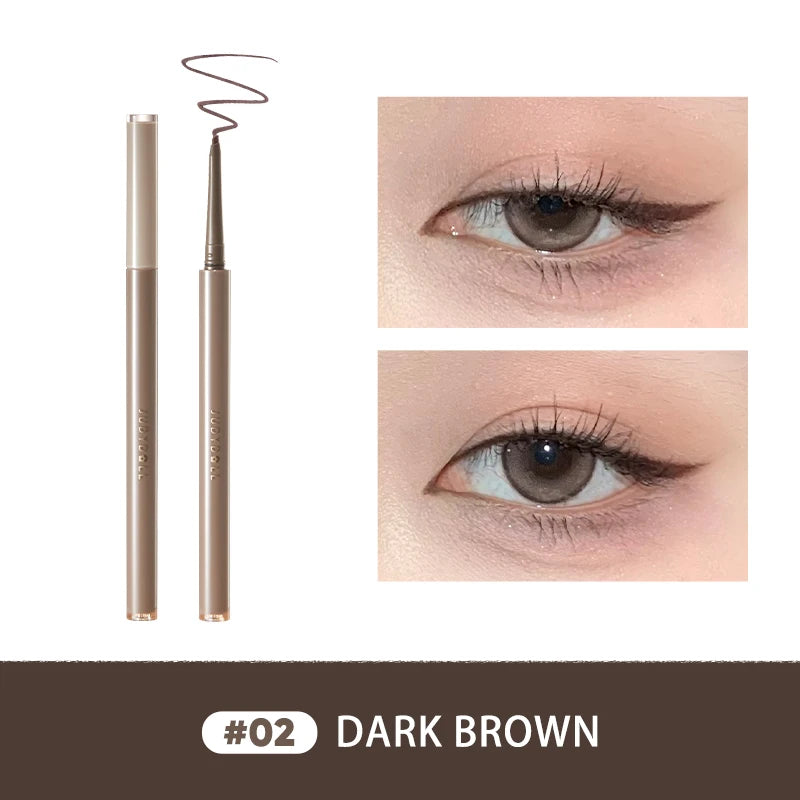 Judydoll Knife-Cut Gel Eyeliner Pencil – Precise Triangle Detailing, Smooth & Beginner-Friendly