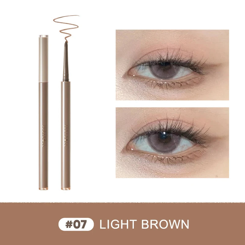 Judydoll Knife-Cut Gel Eyeliner Pencil – Precise Triangle Detailing, Smooth & Beginner-Friendly