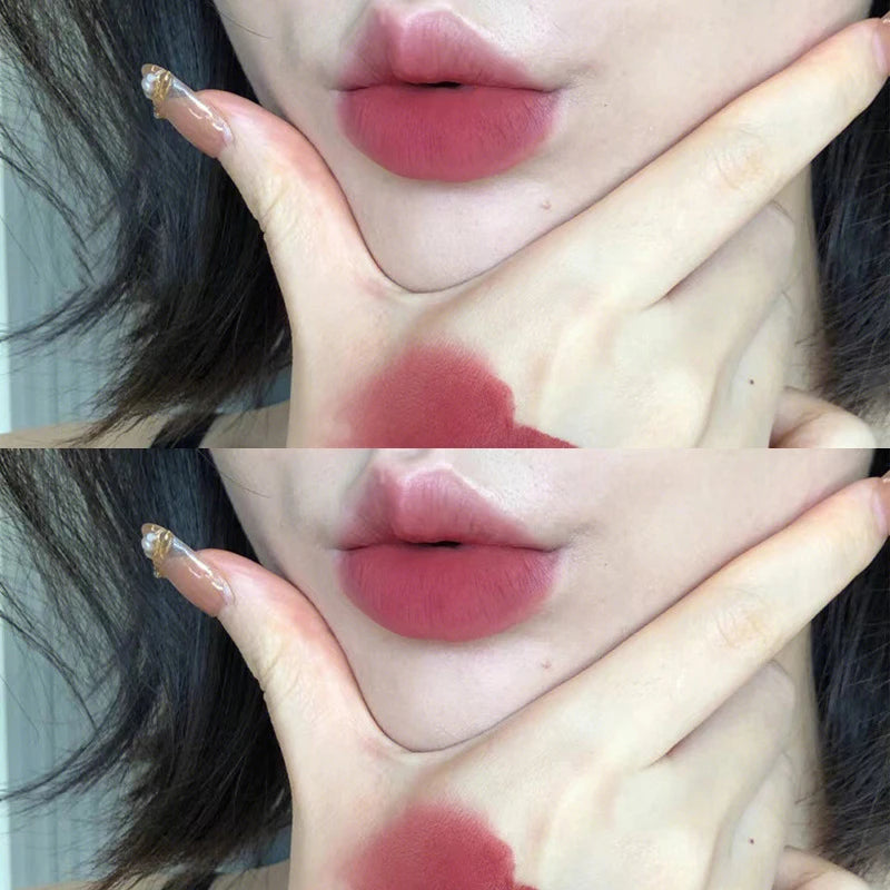 Single Velvet Matte Mist Lip Gloss – Waterproof, Smudge-Proof, Non-Fading Liquid Lipstick, Lip Glaze