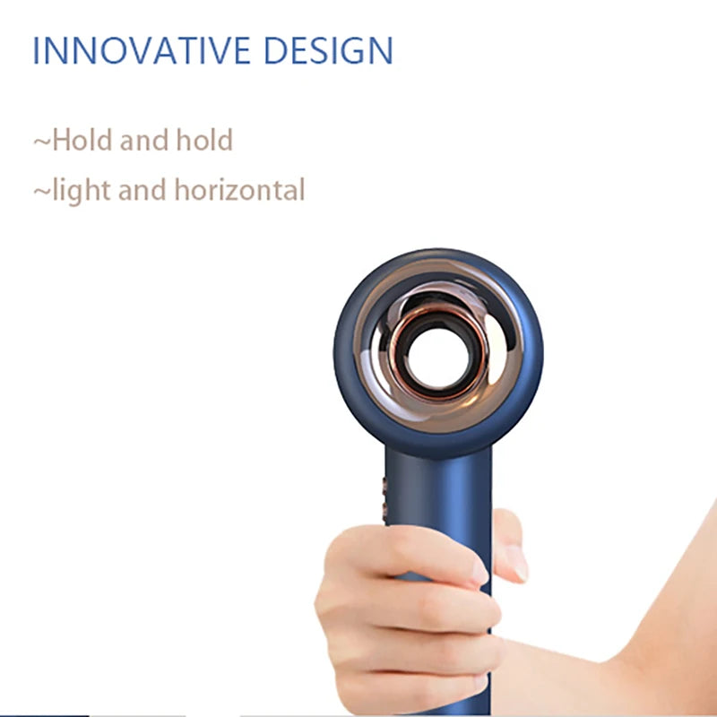Professional Hair Dryer 1600W 220v Leafless Negative Ion Hair Dryer Home Travel Hair Styler Blow drier