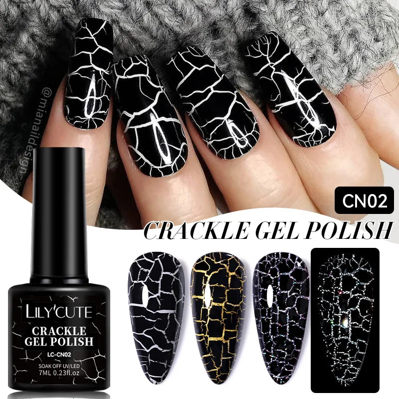 LILYCUTE Thermal Nail Gel Polish 3 Layers Temperature Shiny Color Changing Series Semi Permanent Soak Off UV Nail Gels Polish