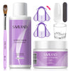SAVILAND Acrylic Nail Kit Nails Art Decoration Acrylic Powder and Liquid Crystal Nail Glitter 3D Nail Tips Carving Tools