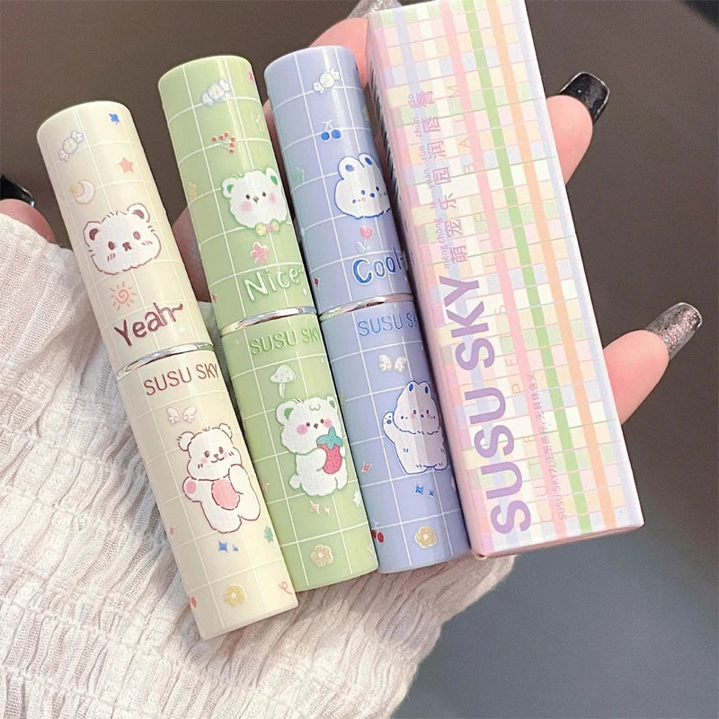 Cute Paradise Lipstick – Moisturizing and Hydrating Lip Care, Stain-Free Color Lipstick