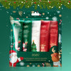 5pcs ZOZU Christmas Hand Cream Sets Moisturizing Refreshing Handcream Nourishing Whitening Anti-aging Hands Skin Care Products