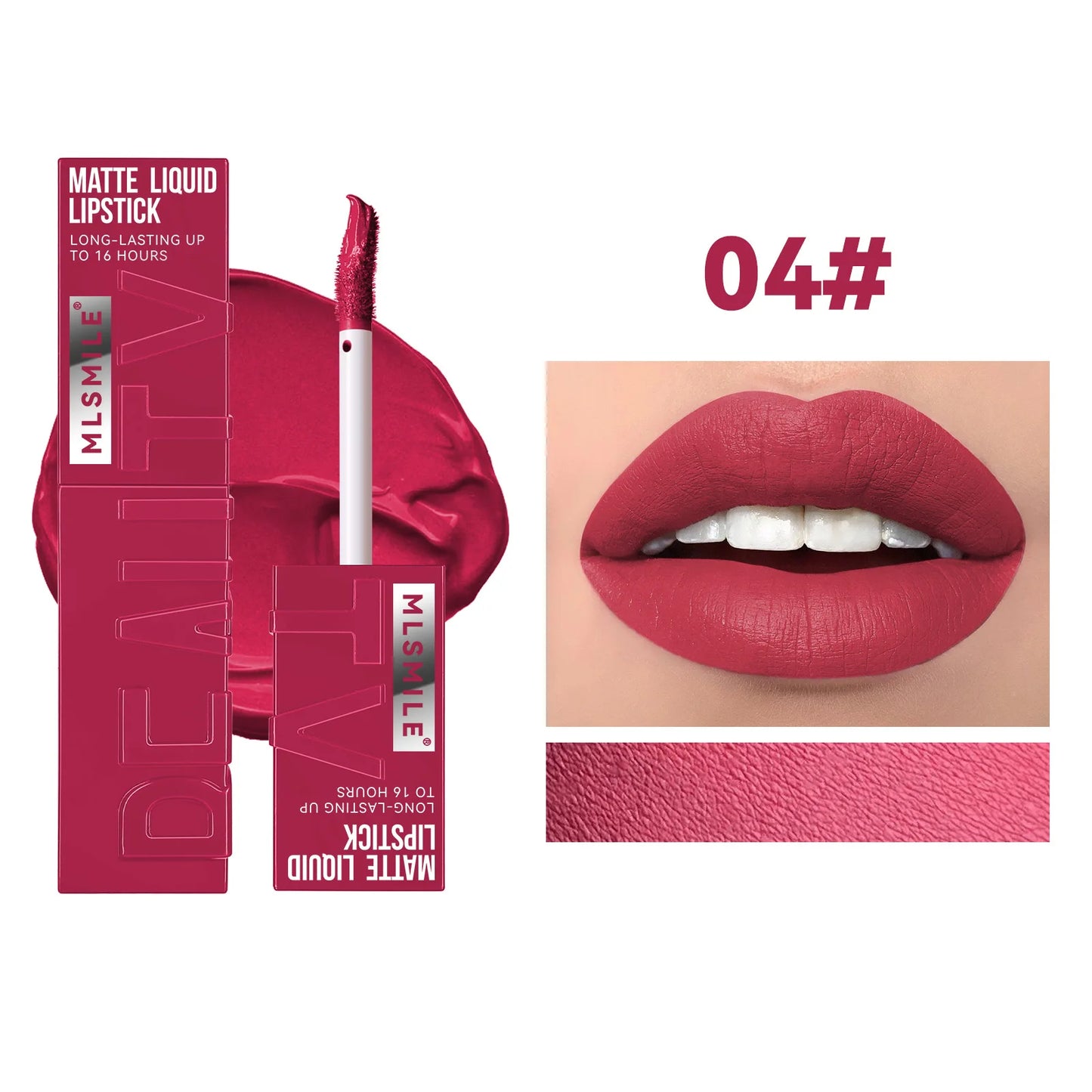 6 Colors Nude Matte Lip Gloss Waterproof Lasting Lipstick Nude Red Pink Velvet Liquid Lipsticks Makeup Cosmetic
