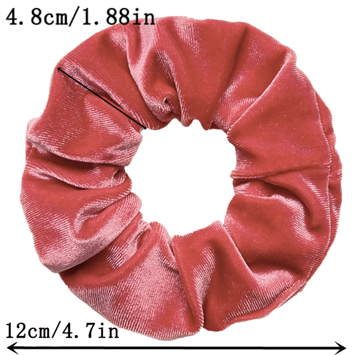 12 Pack Velvet Hair Scrunchies Scrunchy Hair Ties Elastic Hair Bands Ropes Scrunchie for Women or Girls Hair Accessories