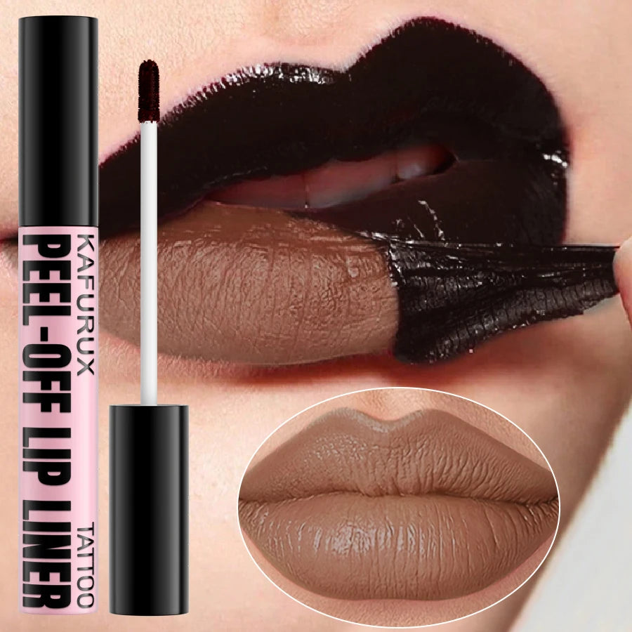 7-Color Peel-Off Lip Stain – Long-Lasting Waterproof Pink Lip Tint, Transfer Proof, Natural Makeup Lip Gloss