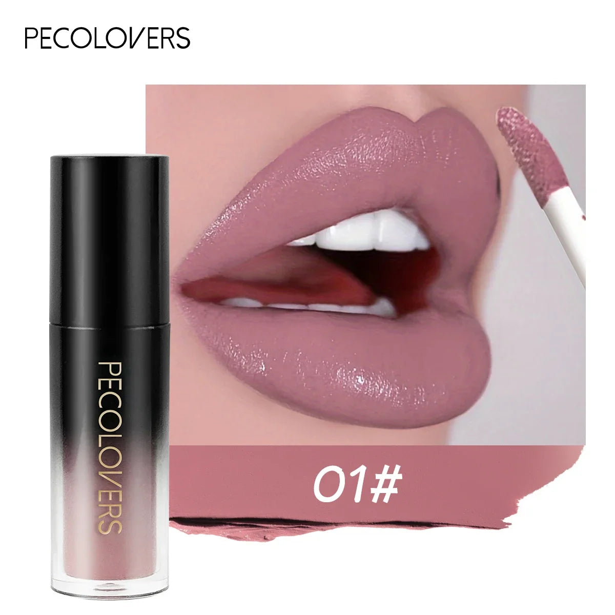 Sexy Red Lip Gloss Velvet Long Lasting Lipstick Makeup Waterproof Non-stick Cup Lip Tint Nude Liquid Lip Stick