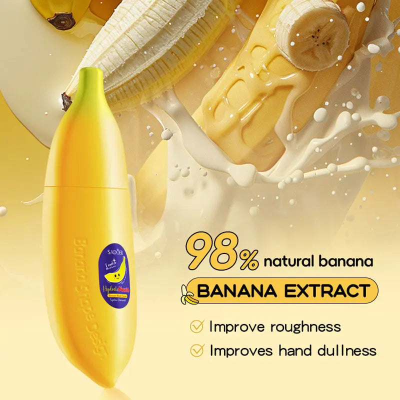 Banana Squalane Anti-wrinkle Hand Cream Skin Soften Nourish Whitening Moisturizing Korean SkinCare Cracked Repair Product