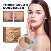 EELHOE 3 Color Concealer Full Coverage Concealer to Conceal Redness Dark Circles Natural Color Cover Moisturizing Brightens Skin