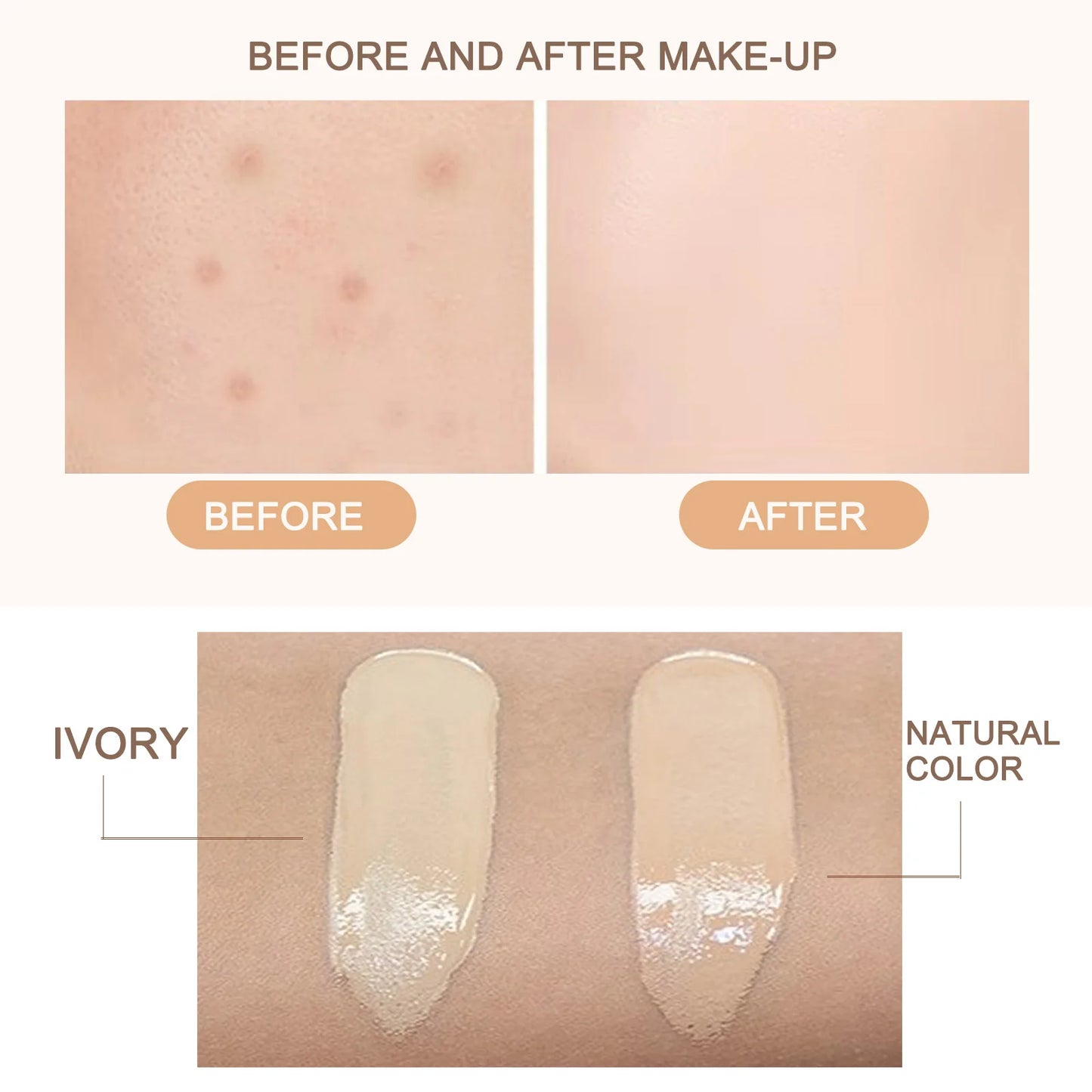 EELHOE Mushroom Head Magic Air Cushion CC Cream Foundation Waterproof 1/2/3pcs Foundation Base Cream Women Korean Makeup Product