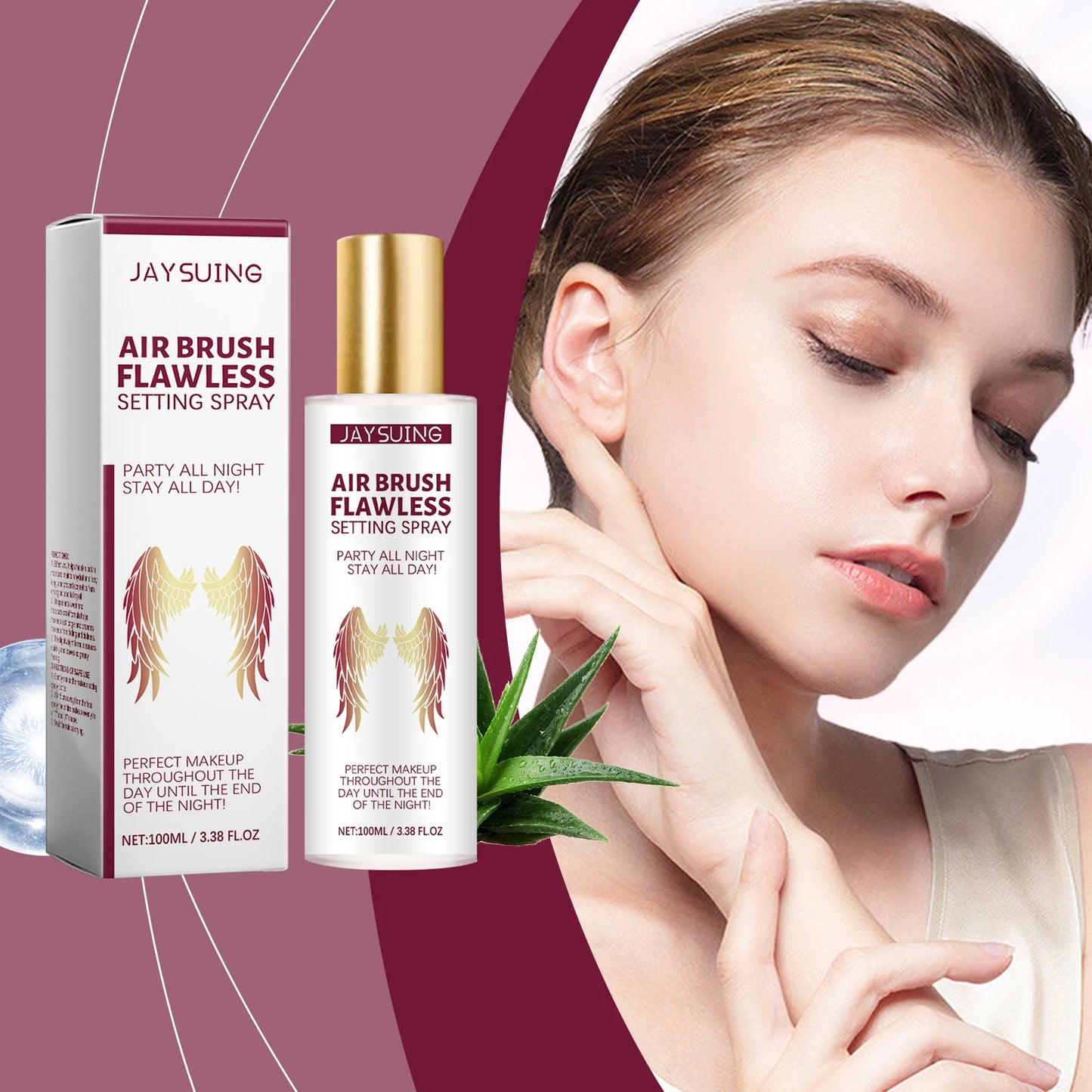 Moisturizing Setting Spray Face Make up Waterproof Lasting  Matte Natural Refreshing Oil Control Foundation Makeup Fixer Spray