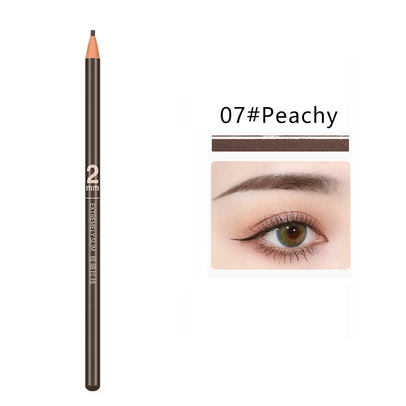 1PC Waterproof Eyebrow Pencil – 6 Shades, Long-Lasting Tint for Natural, Smudge-Proof Brow Makeup
