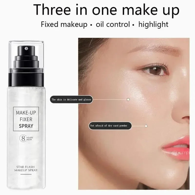 100ml Makeup Setting Fixer Spray Moisturizing Long Lasting Foundation Fixer make Up SprayMatte Finishing Setting Spray Cosmetic