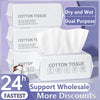 Extractable Face Wash Towel Disposable Cotton Makeup Beauty Salon Cleansing Face Wipe Towel Dry and Wet Dual Purpose Soft Towel