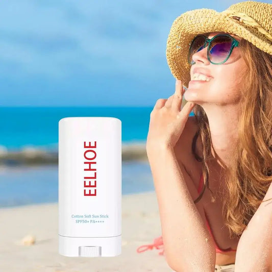 Sunscreen Stick Matte Sun Stick Refreshing Anti-UV Refreshing Oil Control Waterproof Sunscreen Moisturizing UV Protector