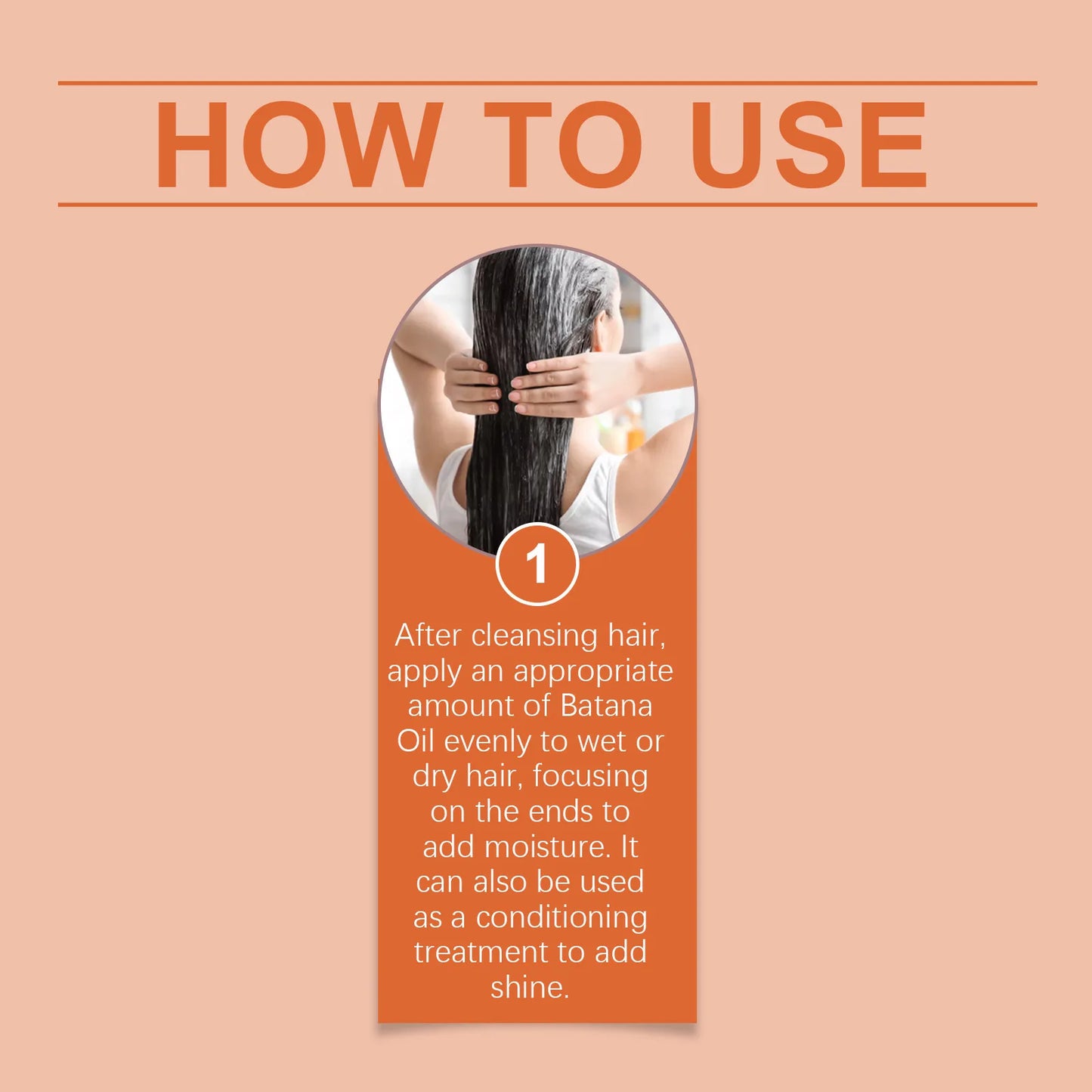 Batana Hair Growth Oil Thinning T-reatment Repair Damaged Prevent Baldness Scalp Massage Strengthen Loss Vitamin Hair Care Serum
