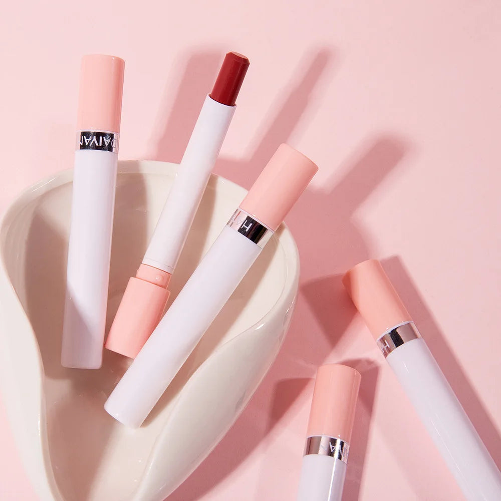 Handaiyan 4 colors Matte lipstick set velvet long-lasting non-fading women's Popular Hot Selling Makeup Lips cosmetics