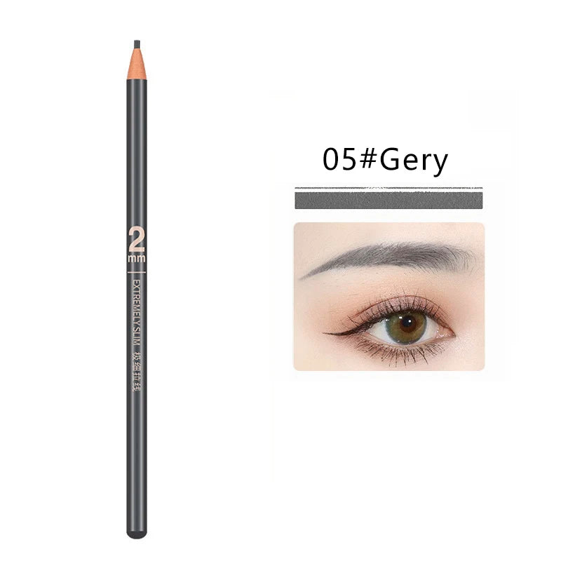 1PC Waterproof Eyebrow Pencil – 6 Shades, Long-Lasting Tint for Natural, Smudge-Proof Brow Makeup