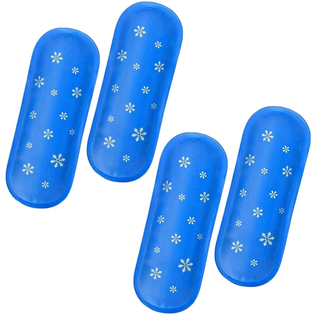 1/6pcs Insulin Gel Ice Bag Reusable Cooling Bag Refrigerated Ice Strip Cold Insulation Ice Pack for Pain Relief Medicine Storage