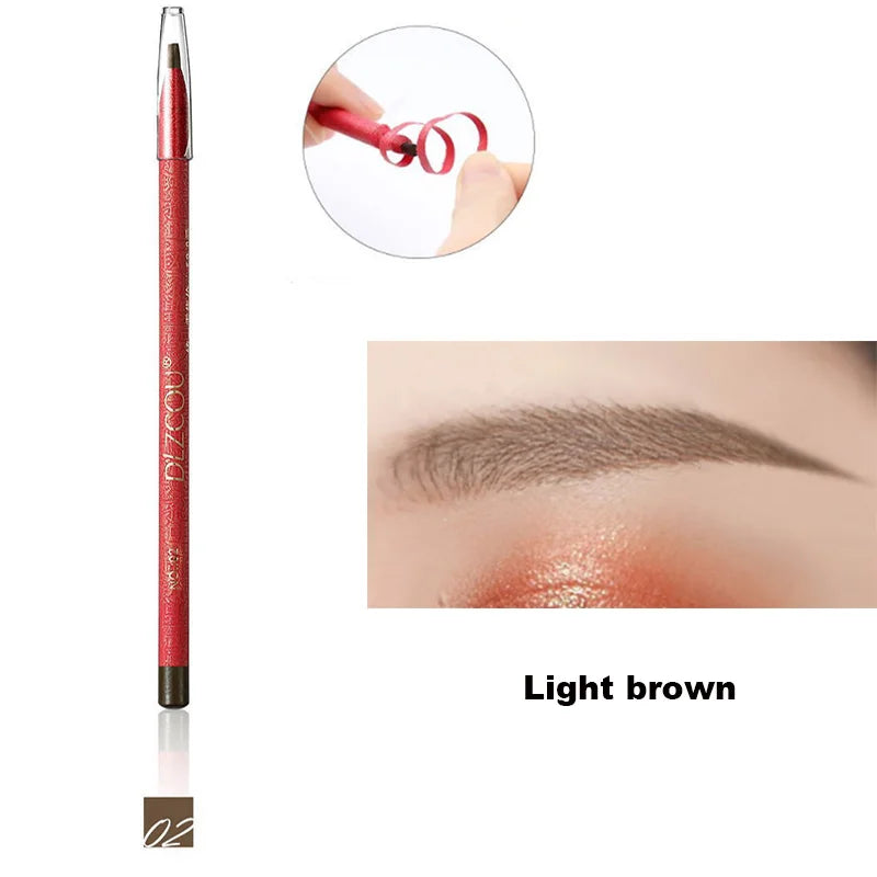 Waterproof Eyebrow Pencil – Long-Lasting Brow Tint Enhancer for a Natural Lifted Look, Professional Eye Makeup Tool