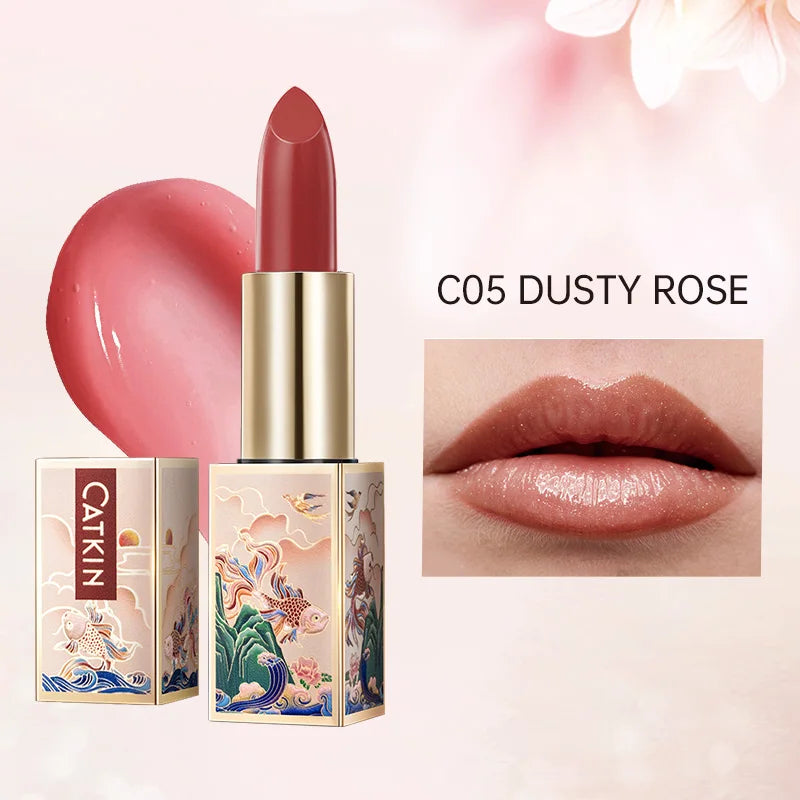 CATKIN Lip Balm – Moisturizing, Repairing Lip Skin, Pink Transparent Soothing Treatment for Soft & Healthy Lips