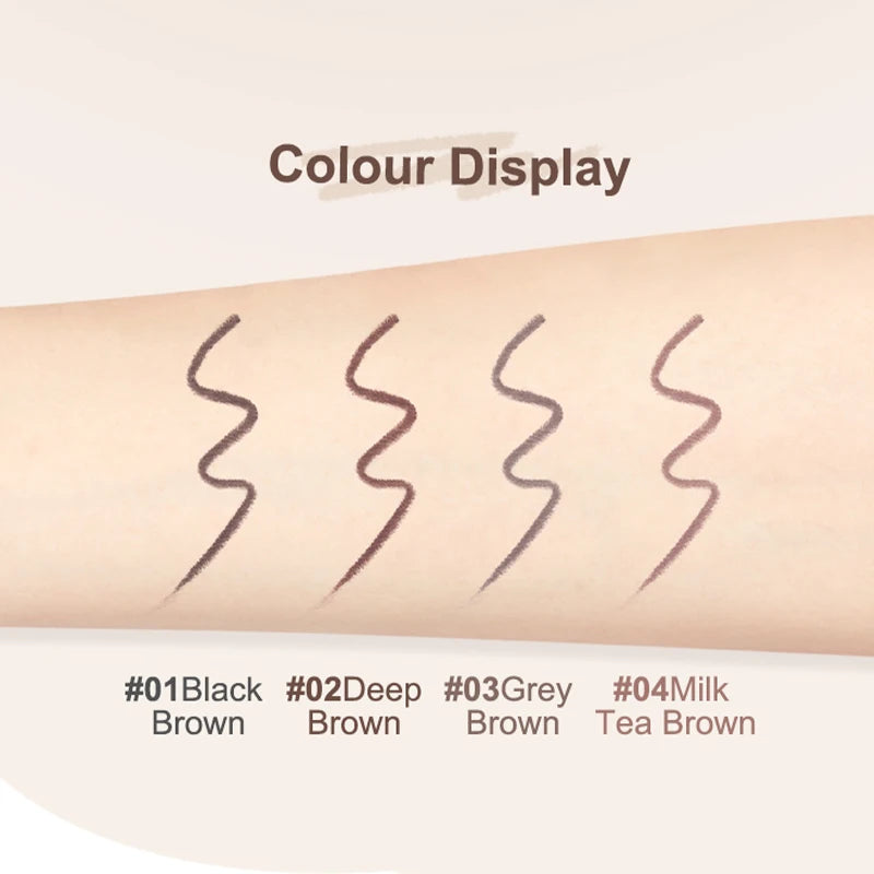 Judydoll Knife-Cut Gel Eyeliner Pencil – Precise Triangle Detailing, Smooth & Beginner-Friendly