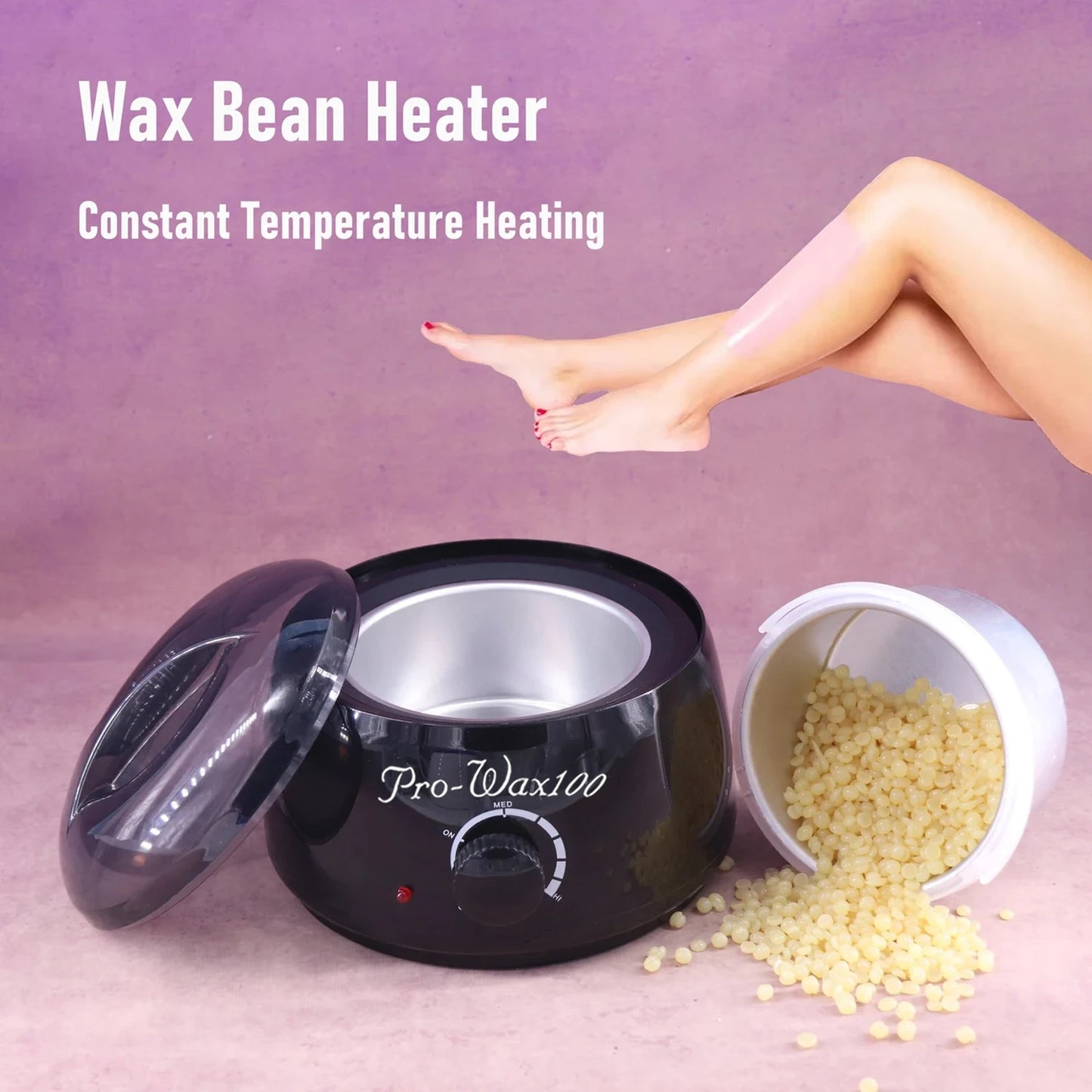 Professional Wax Warmer Heater for Depilatory Epilator Paraffin Wax Bean Bead Heating Machine Hair Removal Tool