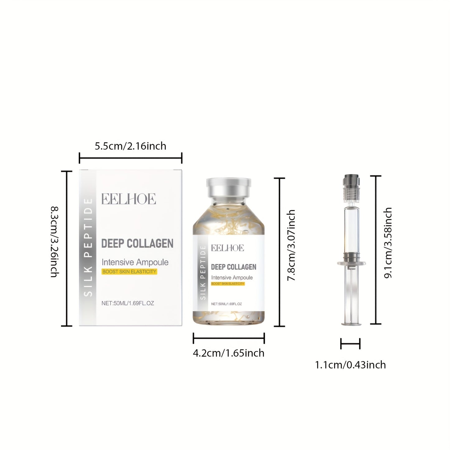 Peptide Facial Serum Containing Collagen, Niacinamide, And a Complex of 30 Peptides. It Hydrates, Firms The Skin, Improves Uneven Skin Tone, And Is Suitable for All Skin Types