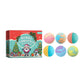 Oceaura 6pcs Fragrance Bath Bombs Nourish Moisturizing Skin Stress Relief Body Natural Kid Wash Spa Exfoliating Skin Shower Ball