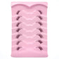 7 pairs 3-5-9mm mixed length fox eyelashes D curl slim faux mink eyelashes fluffy fairy cat eye lashes natural look