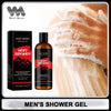 Shower Gel for Men Gentle Cleansing Moisturizing Exfoliator Body Wash Brightening Skin Shrink Pores Fragrance Foam Bath Lotion