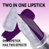 Two-color gradient mermaid lipstick - Sequins completed, moisturizing lipstick, smooth application technique