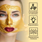 JAYSUING 24k Hyaluronic Acid Gold Moisturizing Facial Mask Whitening Mask for Face Women Korean Skin Care Products