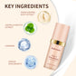 Color Changing Foundation 4 in 1 Moisturizing SPF 30+ Hydrating Color Longwearing Waterproof Travel Coverage Makeup Base