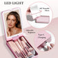 BESTOPE PRO Makeup Brushes with Case, 20PCs Travel Makeup Brush Set, Foundation Concealer Blush Eyeshadow Brush Set Contour