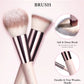BESTOPE PRO Makeup Brushes with Case, 20PCs Travel Makeup Brush Set, Foundation Concealer Blush Eyeshadow Brush Set Contour