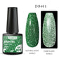 Mtssii 6ML Reflective Gel Nail Polish Shiny 14 Colors Semi-permanent UV Gel varnish Hybrid Nail Polish for Nail Art Manicure