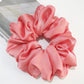 Oversized Scrunchies Big Rubber Hair Ties Elastic Hair Bands Girs Ponytail Holder Smooth Satin Scrunchie Women Hair Accessories