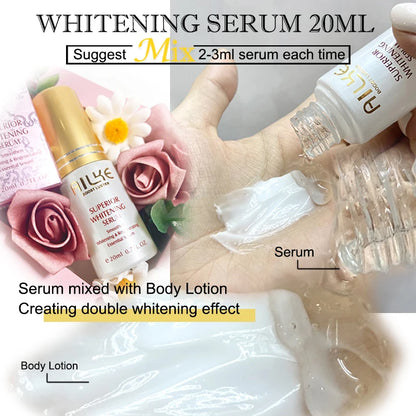 AILKE Whitening Face Cream, Reduce Dark Spots, Sun Spots, Melanin, With Collagen, Glutathione, Even Skin Tone For All Skin Types