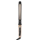 USHOW Professional Rotating Curling Iron Nano Titanium Black + Gold Hair Curler with LED Digital Temperature Display