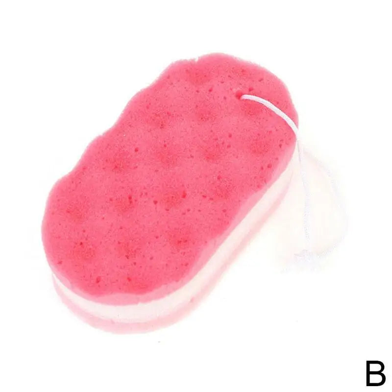 Three-layer Bath Sponge Body Brush Shower Skin Clean Massage Cleaning Shower Brush Skin Remover For Kids Adults