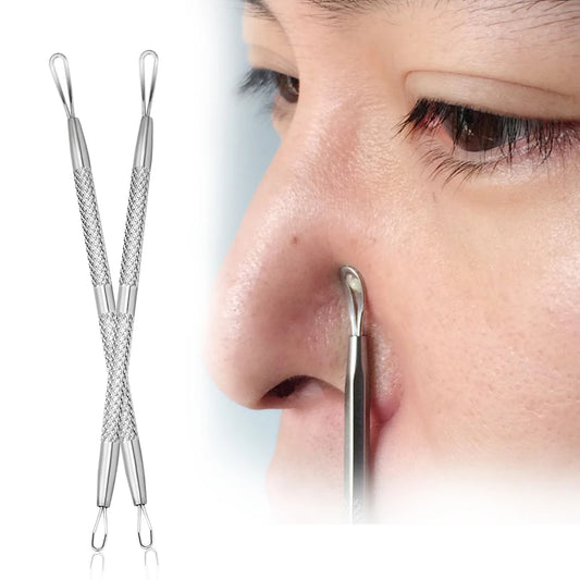 1PC Acne Blemish Pimple Extractor Tool Professional Stainless Steel Double Ended Blackhead Comedone Remover Face Clean Tools