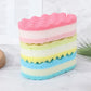 Three-layer Bath Sponge Body Brush Shower Skin Clean Massage Cleaning Shower Brush Skin Remover For Kids Adults