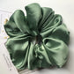 Oversized Scrunchies Big Rubber Hair Ties Elastic Hair Bands Girs Ponytail Holder Smooth Satin Scrunchie Women Hair Accessories