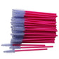 50pcs Disposable Nylon Mascara Wand Applicator Eyelash Brushes For Eyelash Extension women Makeup Brush Tools