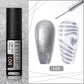 LILYCUTE 5ml Super Bright Silver Metallic Painting Liner Gel Nail Polish Drawing Stripe Graffiti Mirror Pull Line UV Gel Varnish