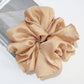 Oversized Scrunchies Big Rubber Hair Ties Elastic Hair Bands Girs Ponytail Holder Smooth Satin Scrunchie Women Hair Accessories