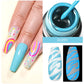 MEET ACROSS 5ml Sliver Metallic Liner Gel Nail Polish Super Bright Mirror Effect Painting Drawing Line Graffiti Stripe Nail Art